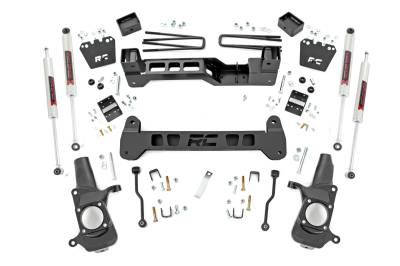 Rough Country Suspension Systems - Rough Country 220040 6" M1 Suspension Lift Kit for 01-10 Silverado/Sierra HD RWD