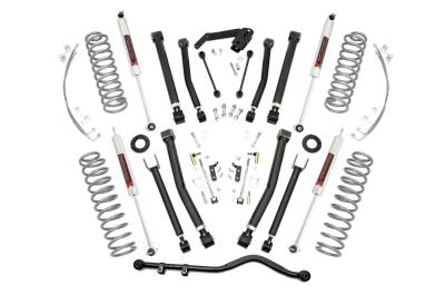 Rough Country Suspension Systems - Rough Country 67340 4" M1 Suspension Lift Kit for 07-18 Jeep Wrangler JK 2DR 4WD
