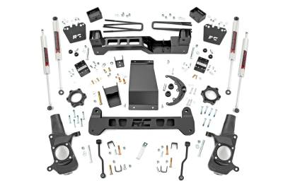 Rough Country Suspension Systems - Rough Country 29740 6" M1 Suspension Lift Kit 01-10 Silverado/Sierra 2500HD 4WD
