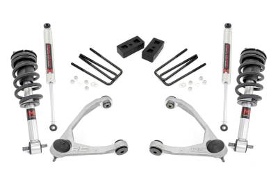 Rough Country Suspension Systems - Rough Country 24640 3.5" M1 Strut Lift Kit for 07-13 Silverado/Sierra 1500 RWD