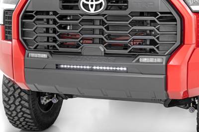 Rough Country Suspension Systems - Rough Country Bumper Mount 20" LED Light Bar Kit for 22-25 Toyota Tundra 71077