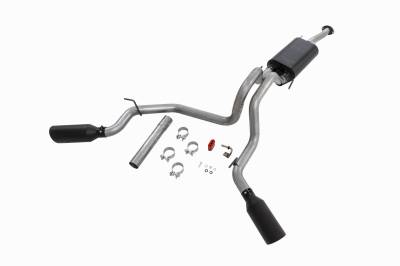 Rough Country Suspension Systems - Rough Country 96016 Cat-Back Dual Exhaust System for 16-23 Toyota Tacoma 3.5L