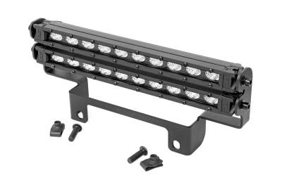 Rough Country Suspension Systems - Rough Country 92004 Bumper Mount 10" LED Light Bar Kit for Honda Pioneer 1000