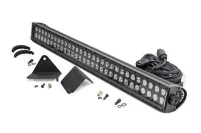 Rough Country Suspension Systems - Rough Country Under Bed Mount 30" LED Light Bar Kit for Defender HD 71014