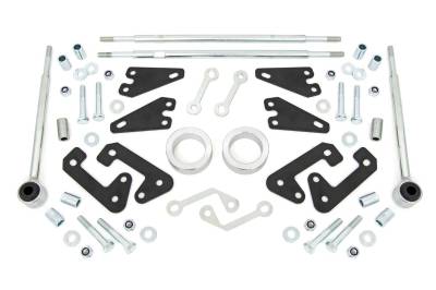 Rough Country Suspension Systems - Rough Country 93017 3" Suspension Lift Kit for Polaris Ranger XP 1000