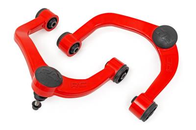 Rough Country Suspension Systems - Rough Country 51034RED Forged Front Control Arms Stock for 04-20 Ford F150 4WD