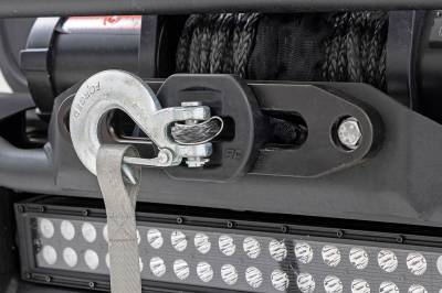 Rough Country Suspension Systems - Rough Country Rubber Winch Hook Isolator for Synthetic Rope Black RS186