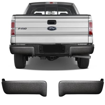 Ecoological - Ecoological BF1001 BumperShellz Rear Bumper Cover Gloss Black 09-14 Ford F150