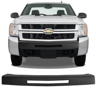 Ecoological - Ecoological BG0302 BumperShellz Front Bumper Cover Matte Black 07-13 Silverado