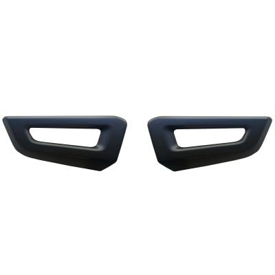 Ecoological - Ecoological DX0102 BumperShellz Front Bumper Corners M-Black 17-20 F150 Raptor
