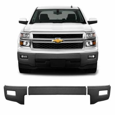 Ecoological - Ecoological BK0313 BumperShellz Front Bumper Cover Armor 14-15 Silverado 1500