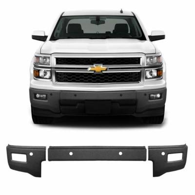 Ecoological - Ecoological BK0413 BumperShellz Front Bumper Cover Armor 14-15 Silverado 1500