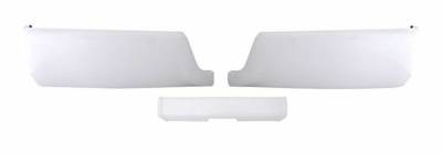 Ecoological - Ecoological BR1010 BumperShellz Rear Bumper Cover Gloss White for 09-18 RAM