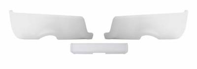 Ecoological - Ecoological BR2010 BumperShellz Rear Bumper Cover Gloss White for 09-18 RAM