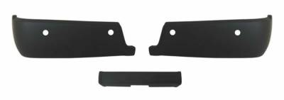 Ecoological - Ecoological BR3002 BumperShellz Rear Bumper Cover Matte Black for 09-18 RAM