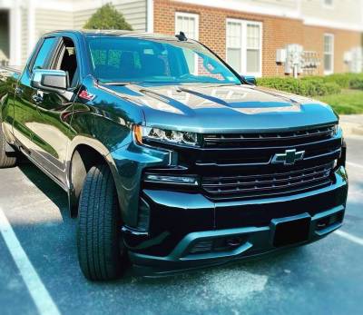 Ecoological - Ecoological EK0101 BumperShellz Front Bumper Cover G-Black 19-21 Silverado 1500