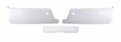 Ecoological - Ecoological BR3010 BumperShellz Rear Bumper Cover Gloss White for 09-18 RAM