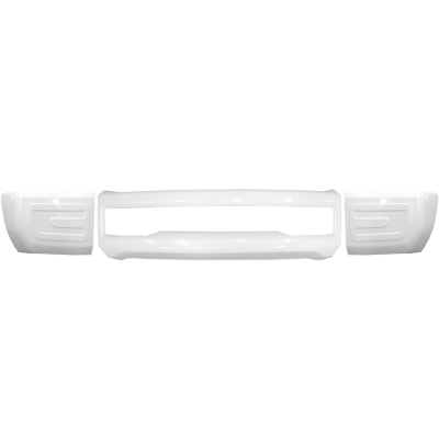 Ecoological - Ecoological DD0110 BumperShellz Front Bumper Cover G-White 17-19 Ford F250/F350