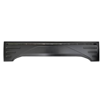 Ecoological - Ecoological T-DF202 Rear Tailgate Panel w/LED Matte Black 15-20 Ford F150 XL/XLT