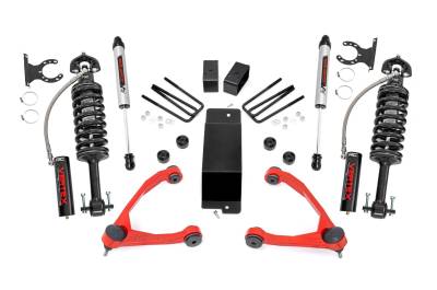 Rough Country Suspension Systems - Rough Country 19457RED 3.5" Vertex/V2 Lift for 07-16 Silverado/Sierra 1500 4WD