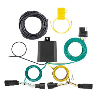 CURT - CURT 56507 Custom Wiring Harness 4-Way Flat Output Select Ford Escape