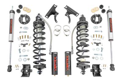 Rough Country Suspension Systems - Rough Country 50015 3" Vertex Coilover Conversion Kit for 05-22 Super Duty Dsel