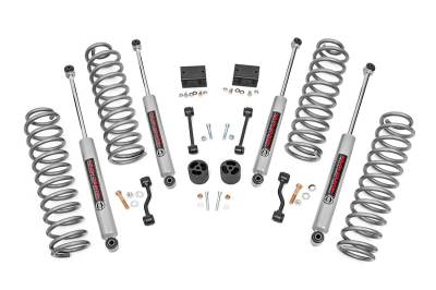 Rough Country Suspension Systems - Rough Country 79630 2.5" N3 Suspension Lift Kit for 24-26 Wrangler JL 2DR 4WD