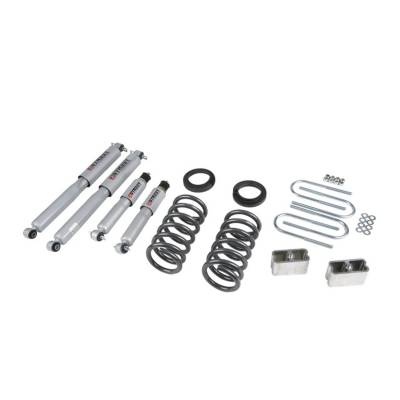Belltech - Belltech 630SP Front/Rear Complete Lowering Kit w/Street Shocks for GM/Isuzu
