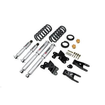 Belltech - Belltech 686SP Front/Rear Complete Kit w/SP Shocks for Chevy/GMC Std Cab RWD