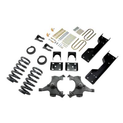 Belltech - Belltech 688 Front/Rear Complete Lowering Kit w/o Shocks for Chevy/GMC