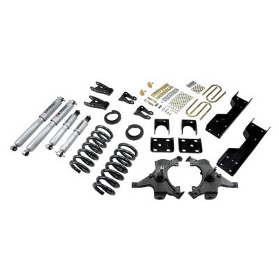Belltech - Belltech 689SP Front/Rear Complete Kit w/Street Performance Shocks for Chevy/GMC