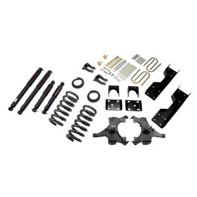 Belltech - Belltech 688ND Front/Rear Complete Kit w/Nitro Drop2 Shocks for Chevrolet/GMC