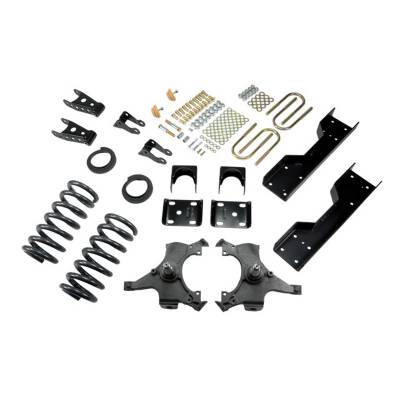 Belltech - Belltech 689 Front/Rear Complete Lowering Kit w/o Shocks for Chevy/GMC