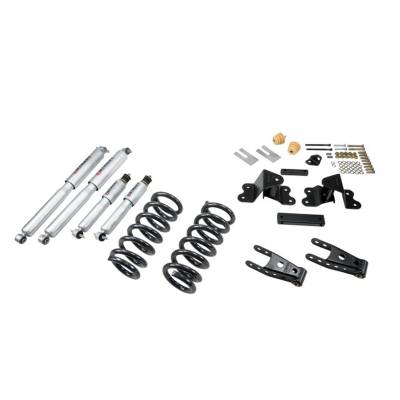 Belltech - Belltech 691SP Front/Rear Complete Lowering w/Street Shocks for GM Ext Cab 2WD