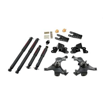 Belltech - Belltech 695ND F/R Lowering Kit w/Nitro Drop2 Shocks for Chevy/GMC Std Cab 2WD