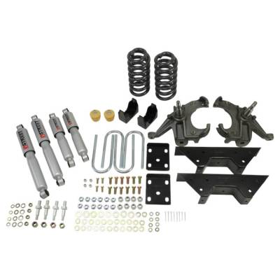 Belltech - Belltech 705SP Front/Rear Complete Kit w/SP Shocks Chevy/GMC Std Cab Pickup RWD