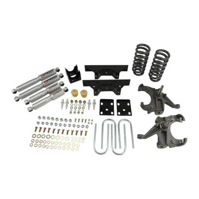 Belltech - Belltech 707SP Front/Rear Complete Kit w/SP Shocks Chevy/GMC Std Cab Pickup RWD