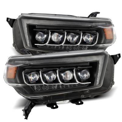 AlphaRex - AlphaRex 880759 Black LED Projector Headlights for 10-13 Toyota 4Runner
