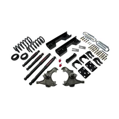 Belltech - Belltech 722ND Front & Rear Complete Kit w/Nitro Drop-2 Shocks for Chevy/GMC