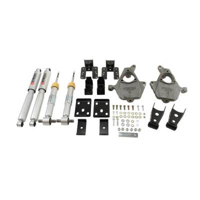 Belltech - Belltech 986SP Complete Lowering Kit w/Street Performance Shocks for Chevy/GMC