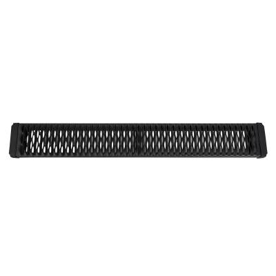TrailFX - TrailFX ARBV001B Running Board Aggressive 6.5" Black Aluminum Rocker Mount