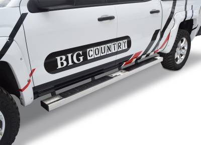 Big Country - Big Country 397806 6" Widesider II Side Steps Bars Only w/o Brackets