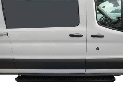 TrailFX - TrailFX RBV05B Running Board Black Steel 32"/96" Frame Mount 300LB