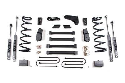 BDS Suspension - BDS Suspension BDS673H 6" NX2 Spring w/4" Axle for 09-13 RAM 2500