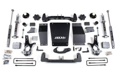 BDS Suspension - BDS Suspension BDS710H 6" NX2 Lift w/Block for 14-18 GM 1500 Cast Steel