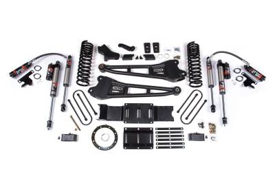 BDS Suspension - BDS Suspension BDS1702FPE FOX 4" Radius Arm Lift Kit for 19-23 RAM 3500 w/o OL
