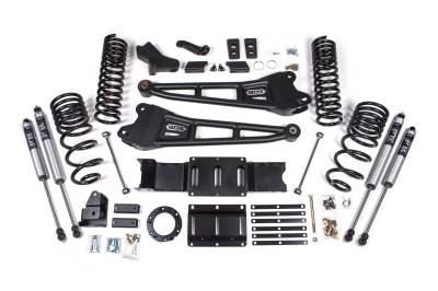 BDS Suspension - BDS Suspension BDS1703FS FOX 4" Radius Arm Lift for 19-23 RAM 3500 Gas w/OL
