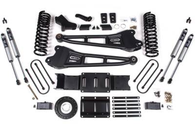BDS Suspension - BDS Suspension BDS1704FS FOX 4" Radius Arm Lift for 19-24 RAM 3500 Diesel