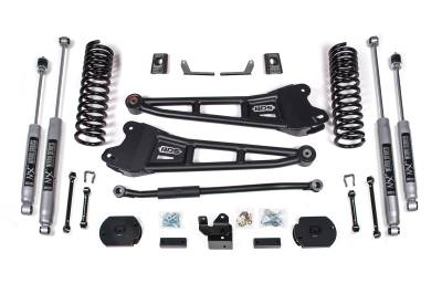 BDS Suspension - BDS Suspension BDS1712FS 3" FOX Radius Arm Lift Rear Air Ride for 14-18 RAM 2500