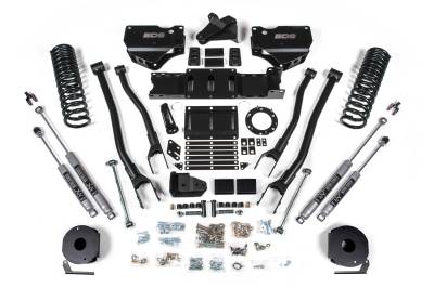 BDS Suspension - BDS Suspension BDS1739FS 5.5" 4-Link FOX Lift for 19-24 RAM 2500 Gas w/Air Susp